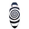 Hyperlite Hi-Fi 53" Wakesurf Board - Skim Style Wakesurfer - DuraShell Construction w/ EPS Core - Diamond Machine EVA Traction - P-Wing view 2
