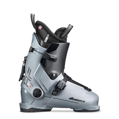 Nordica HF 100 Men's Wide Fit Easy Entry Alpine Ski Boots (Grey/Black/White, 26.5)