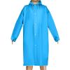 2 PC Raincoats for Adults Reusable Lightweight Rain Poncho Waterproof Outdoor Hiking Hooded Rain Coat for Women Men view 3