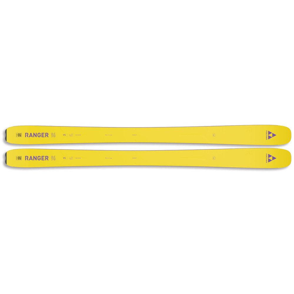 FISCHER Women's Ranger 96 Durable Agile Stable Balanced Easy-to-Control Versatile Alpine Freeride All Mountain Winter Sports Snow Skis Without Bindings, 173