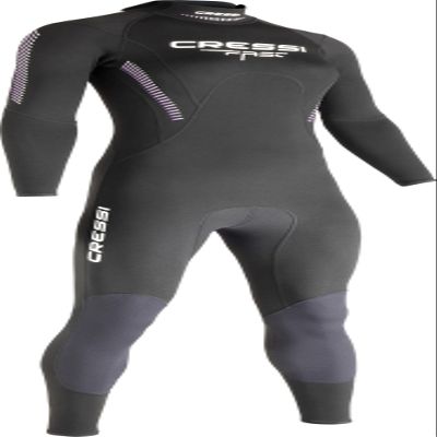 Cressi Fast 1 mm Lady Monopiece Wetsuits, Black/Lilac, S