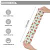 Cartoon Red Lobster And Lemon Print Socks Sport Socks for Women Men Breathable Long Socks for Running Athletic Travel view 3