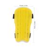 Happyyami 2pairs Youth Soccer Shin Guards for Boys Girls Age Shin Pads Comfortable Pad Breathable Design view 3