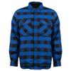 Fieldsheer Mobile Warming Men's Flannel Heated Jacket 7.4V, Black/Blue - Large view 1