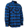 Fieldsheer Mobile Warming Men's Flannel Heated Jacket 7.4V, Black/Blue - Large view 2