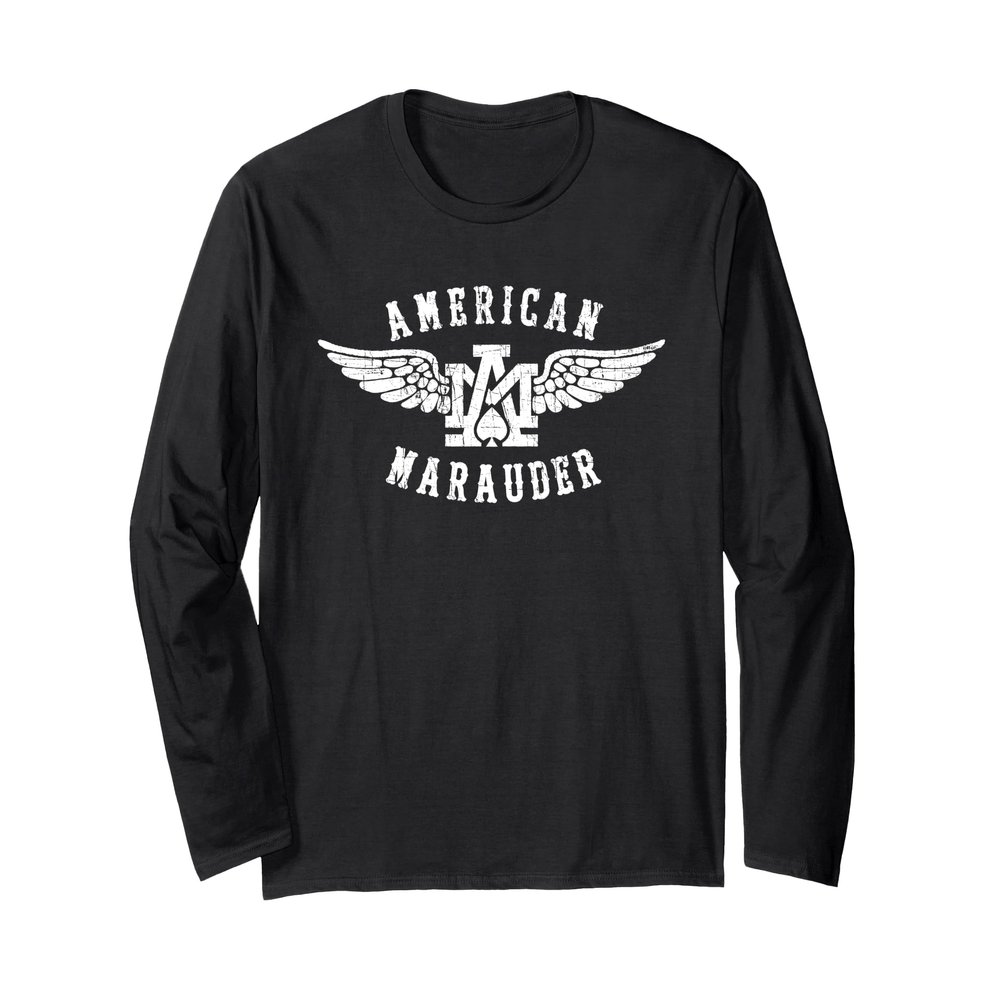 American Marauder:AM Flying Logo Long Sleeve T-Shirt