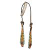 American Darling ADPAF110-HS Western Horse Floral One Ear Headstall Leather