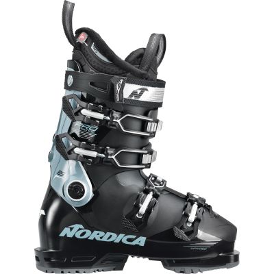 Nordica Promachine 85 W Women's Narrow Fit High Performance Alpine Ski Boots (Black/Blue/White, 23.5)