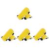 Happyyami 3pairs Youth Soccer Shin Guards Shin Pads for Boys Age Breathable Material for Boys and Girls view 1
