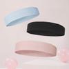 Headband Headbands Sports, 20 * 15 * 2 4 Pcs Sports Headband Training Sweatband Non Slip Ice Silk Hair Band Exercise Fitness Headbands for Yoga Running Cycling (Blue + Black + view 3