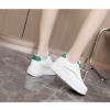 CPMBFDC Womens Fashion Platform Sneakers Low Top Lace Up White Platform Sneakers Womens Casual Comfort Walking Shoes (White,7) view 3