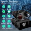 Night Vision Goggles Night Vision Binoculars for Total Darkness,Best Gifts for Men Him Dad Husband Boyfriend, Gear for Hunting and Camping(Black) view 2