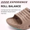 KuaiLu Mens Recovery Sandals Orthotic Arch Support Open Toe Sport Slides Thick Cushion Orthopedic Plantar Fasciitis Wide Width Summer Pool Beach Waterproof Walking Slippers Camo Tan Brown Size 11 view 4