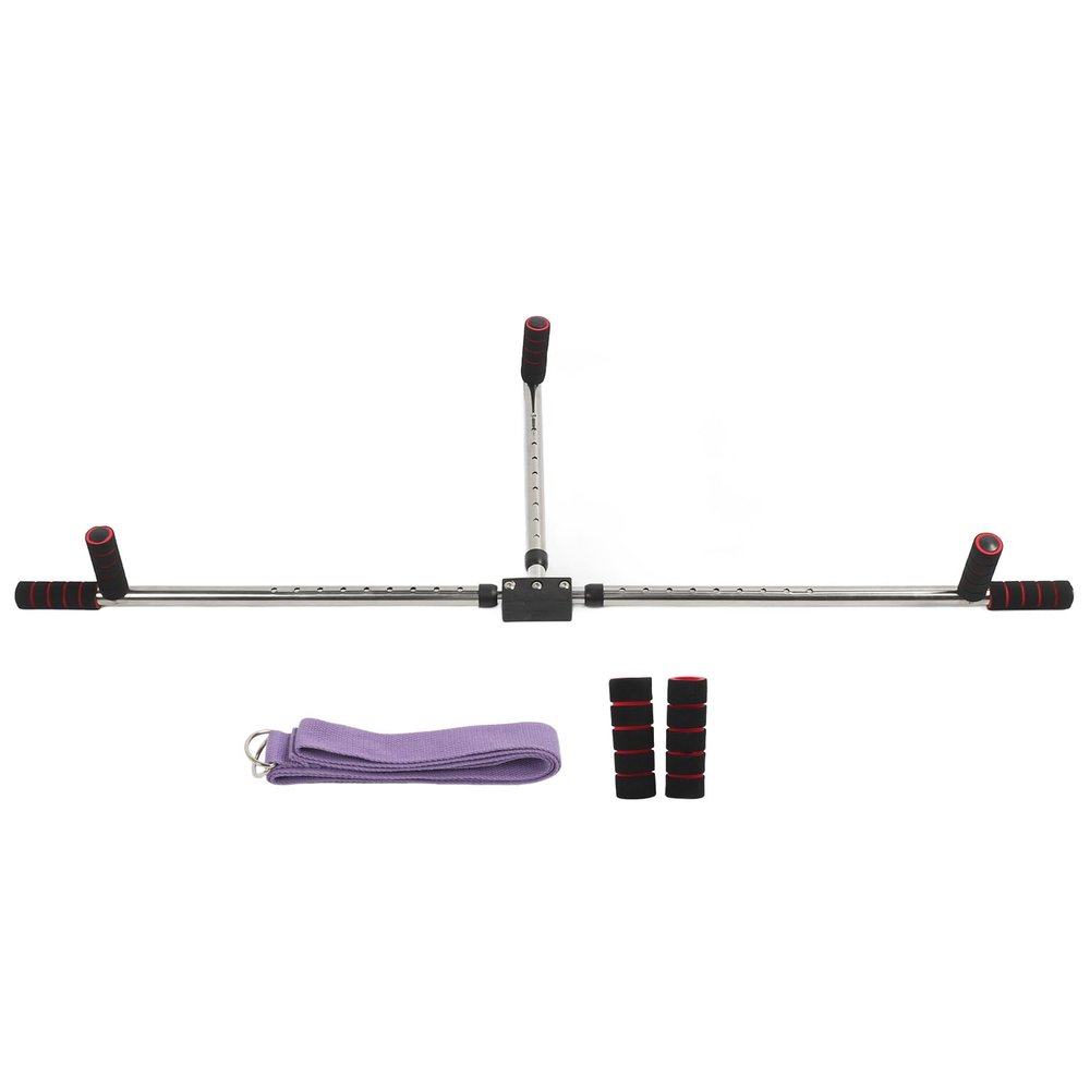 Leg Stretcher, 3 Bar Leg Split Stretching Machine, Flexibility Stretching Equipment, 9 Hole Adjustable for Ballet, Yoga, Dance, Martial Arts, Home Gym Exercise and Other Sports
