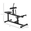 Arbacipher Adjustable Seated Calf Raise Machine, Plate Loaded Lower Body Specialty Leg Weight Machine, Leg Training Equipment Home Gym, Built to Hold up to 440lbs, Black view 2