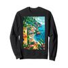 Amalfi Coast Italy Art Sweatshirt view 1