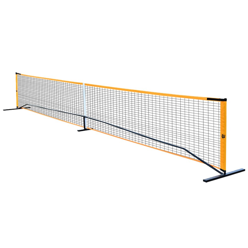 LIAPDG Portable Pickleball Net Set, Outdoor Pickleball Net for Driveway with 4 Pickleball Paddles, 4 Outdoor Pickleballs and Carry Bag for Badminton, Tennis in Gardens, Playgrounds