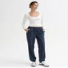 PUMIEY Womens Sweatpants Baggy Comfy Sweat Pants Workout Casual Joggers Pants, Dark Night Medium view 3