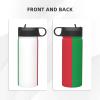 Italian Flag 18oz Insulated Sports Kettle, Outdoor Sport Gym Stainless Steel Water Bottle With Straw Lid view 4