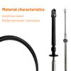 17FT Throttle Shift Remote Control Cable 0173117 2pcs For BRP OMC Johnson/Evinrude view 3