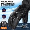 rivmount Waterproof Winter Gloves Women Men, Thermal Ski Gloves for Cold Weather with Warm, Touchscreen, 3M Thinsulate, Windproof for Outdoor, Running, Skiing, Cycling, Working, Snow Size Black S view 3