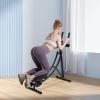 Abdominal Workout Machine, Ab Exercise Machine for Home Use, 40-Degree Arc-Shaped Dual Track for Less Stress on Neck, Back, and Shoulders with LED Display, Ab Fitness Equipment for Strength Training view 2