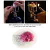 Camping Lanterns Mantles, 20 Pcs Gas Lantern Mantles, 7CM Double Double Hole Gas Lamp Mantles for Camping Gas Lanterns Kerosene Lamp view 3