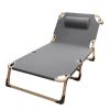 WANGCEPLSD Folding Bed, Folding Camping Cot for Adults, Lightweight Portable Sleeping Cot with Pillow for Outdoor Camping, Lounging and Napping, Support 150kg/330lbs(Small) view 1