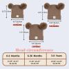Baby Beanie Hat Toddler Infant Winter Knitted Hat Kids Soft Warm Pom Pom Beanie Cap for Boys Girls (US, Age, 6 Months, 36 Months, Coffee) view 2