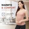 ATTIQOZI Women's Fleece Lined Thermals Underwear Tops Base Layer Tank Top Vest for Cold Weather 4,5Pairs Purple/Gray/Red/Pink L view 4