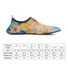 Water Shoes for Women Men Watercolor Floral Pattern Water Sports Shoes Slip-on Breathable Lightweight Athletic Aqua Sock 11/12women,9/10men view 2