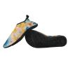 Water Shoes for Women Men Watercolor Floral Pattern Water Sports Shoes Slip-on Breathable Lightweight Athletic Aqua Sock 11/12women,9/10men view 3