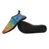 Water Shoes for Women Men Rainbow Glitter Background Water Sports Shoes Slip-on Breathable Lightweight Athletic Aqua Sock 11/12women,9/10men view 2