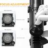 Feyachi M57 1.5X - 5X Magnification Red Dot Magnifier with Focus Adjustment and Flip to Right Side Mount, Color Black view 3
