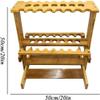 BAoce Pool Stick Holder,Pool Cue Stick, Corner Floor Cue Rack, Holds 16 Cues Pool Stick Holderis The Ideal Accessory for Billiard Enthusiasts. LPZ24824 view 2