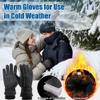 Yunkevivo Winter Gloves for Men Women -30 Cold Weather Gloves Warm Waterproof Gloves Skiing Snow Glove Thermal Gloves (X-Large) view 2