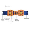 PerGar Swim Belt, Eva Water Aerobics Exercise Belt, Swim Training Equipment, Swim Belt for Adults, for Low Impact Exercise Pool Workout (Large) view 4