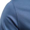 Men Long Sleeve Cotton Henley Shirs Lightweight Casual Soild Button Basic T Shirts Fashion Slim Fit Pullover Top (Medium,Blue 1) view 2