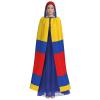 WHJYYXDE Flag of Venezuela Pattern Quality Halloween hooded cape Hooded Cloak Suitable for cosplay costumes view 2