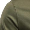 Men Long Sleeve Cotton Henley Shirs Lightweight Casual Soild Button Basic T Shirts Fashion Slim Fit Pullover Top (Medium,Green) view 2