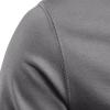 Men Long Sleeve Cotton Henley Shirs Lightweight Casual Soild Button Basic T Shirts Fashion Slim Fit Pullover Top (3X-Large,Dark Grey) view 2