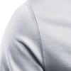 Men Long Sleeve Cotton Henley Shirs Lightweight Casual Soild Button Basic T Shirts Fashion Slim Fit Pullover Top (Medium,Light Grey) view 2
