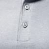 Men Long Sleeve Cotton Henley Shirs Lightweight Casual Soild Button Basic T Shirts Fashion Slim Fit Pullover Top (Medium,Light Grey) view 3