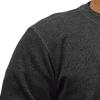 Men Waffle Thermal Henley Shirt Fashion 3-Button Long Sleeve Shirts Casual Pullover Athletic Tee Shirts (Large,Black) view 2