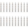 Fishfun 12/20pcs Tungsten Nail Weights for Neko Wacky Rig Fishing, Insert Pencil Worm Sinkers for Bass Fishing, 7/64oz, 20pcs view 1