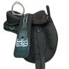 AD Saddlery All Purpose Synthetic Treeless Freemax Synthetic Suede English Horse Saddles Tack Free Matching Girth Leather Straps Size: 10"-18" inches Seat Available MOD03 (10.5" inches Seat) view 1