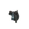 AD Saddlery All Purpose Synthetic Treeless Freemax Synthetic Suede English Horse Saddles Tack Free Matching Girth Leather Straps Size: 10"-18" inches Seat Available MOD03 (10.5" inches Seat) view 2