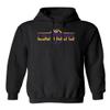 CornBorn LSU Tigers - Hooded Fleece Striped Tigers Football Laces - Black - 5X view 1