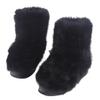 ZJWBB Snow Boots for Women 2024 Fuzzy Fluffy Mid Calf Snow Boots Suede Warm Fur Lined Booties Flat Fashion Boots view 1