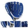 BRIGHTFUFU 2pcs Pu Baseball Glove for Boys and Girls Infielder Pitcher Glove Blue Design for Young Players Comfortable Fit for Training and Play view 4